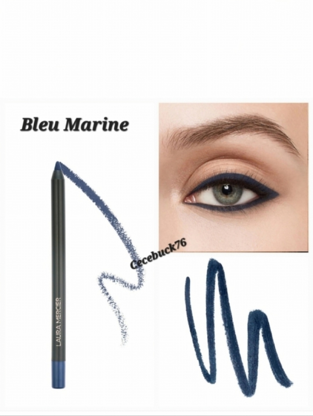 🌺Laura Mercier Bleu Marine Caviar Tightline Eyeliner